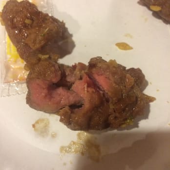 Number One China - This is the Beef we were served in a Beef and Broccoli Combo! RAW! - Chinese Near Me - Phillipsburg, New Jersey Number One China - This is the Beef we were served in a Beef and Broccoli Combo! RAW! - Chinese Near Me - Phillipsburg, New Jersey