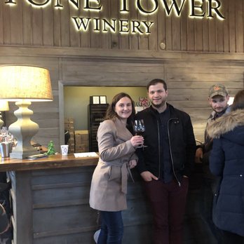 Stone Tower Winery - Enjoying a wine tasting with my fiancé on a Sunday. - Wineries Near Me - Leesburg, Virginia Stone Tower Winery - Enjoying a wine tasting with my fiancé on a Sunday. - Wineries Near Me - Leesburg, Virginia