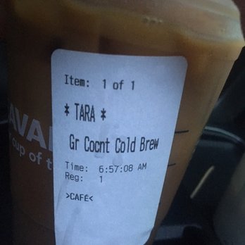 Starbucks - They give free samples which I liked. But too sweet for me after less than 1/4 of a grande. - Coffee & Tea Near Me - Hurst, Texas Starbucks - They give free samples which I liked. But too sweet for me after less than 1/4 of a grande. - Coffee & Tea Near Me - Hurst, Texas