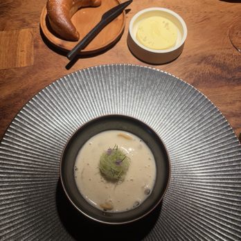 Enclos - Clam chowder chawanmushi - French Near Me - Sonoma, California Enclos - Clam chowder chawanmushi - French Near Me - Sonoma, California
