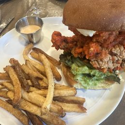 Nashville Fried Chicken Sandwich Nashville Fried Chicken Sandwich