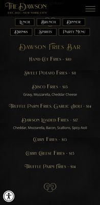 Menu photo 2 The Dawson NYC New York, NY Menu photo 2 The Dawson NYC New York, NY
