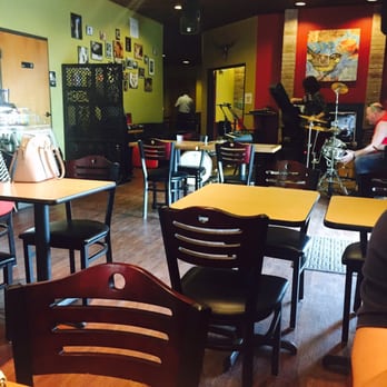Monkey Nest Coffee - Band setting up - Coffee & Tea Near Me - Austin, Texas Monkey Nest Coffee - Band setting up - Coffee & Tea Near Me - Austin, Texas