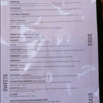 Kathrin's Biergarten - The "Plates" section of the menu. - German Near Me - Rocklin, California Kathrin's Biergarten - The "Plates" section of the menu. - German Near Me - Rocklin, California