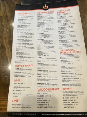 Menu photo 1 Ember Indian Cuisine New Orleans, LA Menu photo 1 Ember Indian Cuisine New Orleans, LA