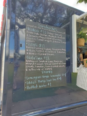Menu photo 8 Hau'oli Sandwich Honolulu, HI