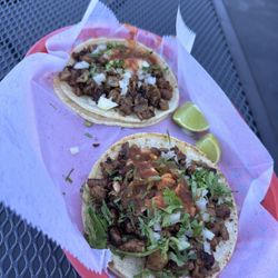 Taqueria Guadalajara - Al pastor tacos $3.95ea