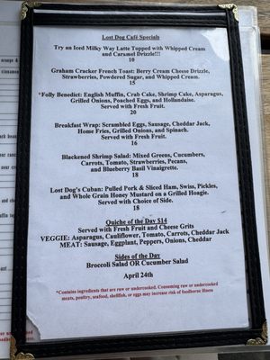 Menu photo 5 Lost Dog Cafe Folly Beach, SC Menu photo 5 Lost Dog Cafe Folly Beach, SC