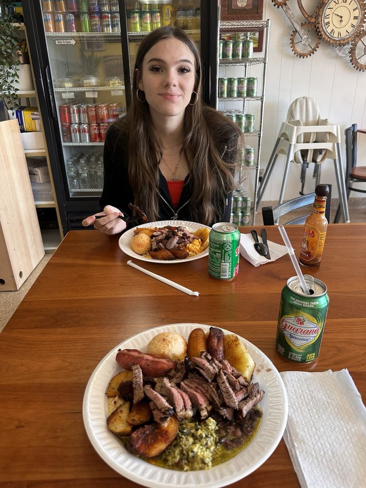 Food from Braza Brazilian BBQ