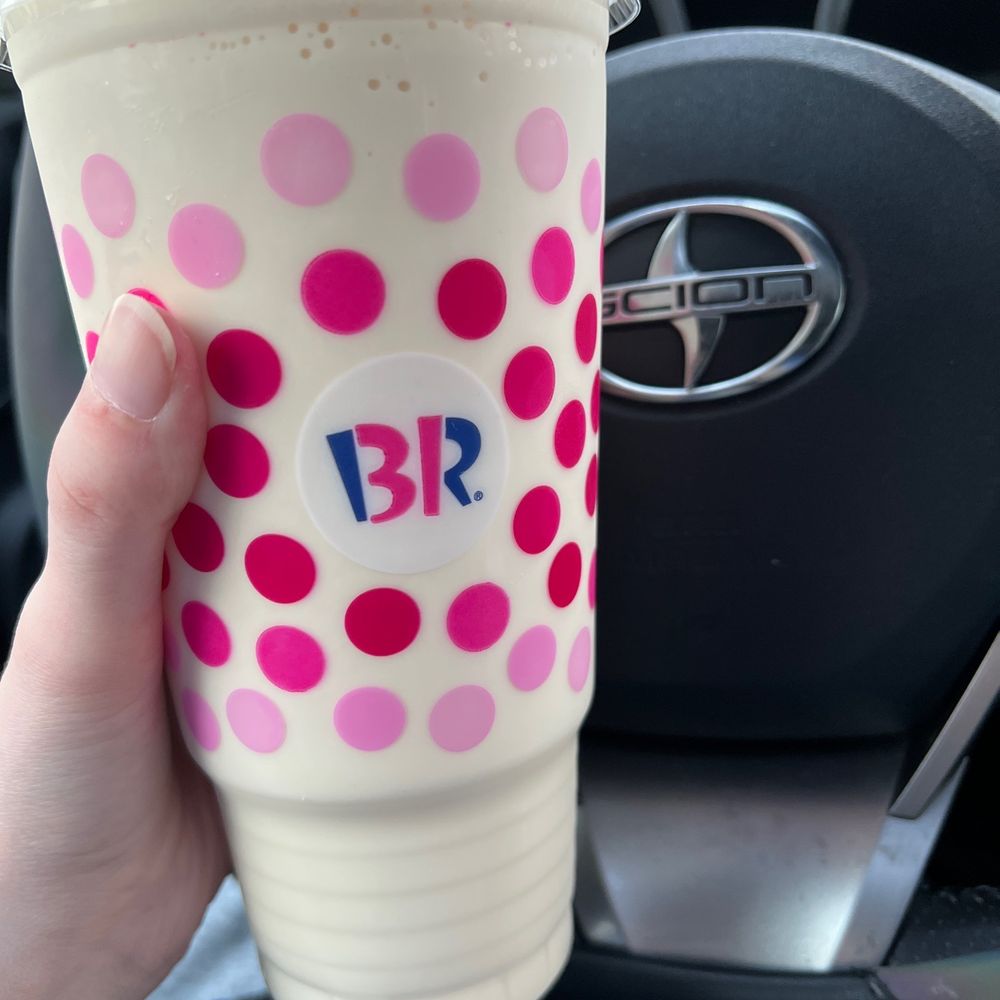 Large Caramel shake! Happy to be able to get it!