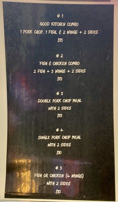 Menu photo 1 The Good Kitchen Columbus, OH