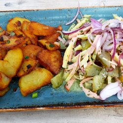 Golfanlage Groß-Kienitz - Wurstsalat im Restaurant Kienitz Open