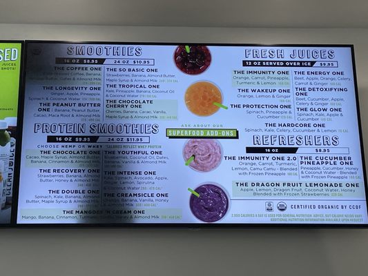 Menu photo 6 Clean Juice - Sugar Land Sugar Land, TX