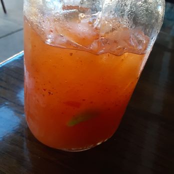 Compadres Cantina - Michelada with mango white claw - Mexican Near Me - Ontario, California