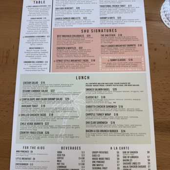 Sunny Hyde Up - Menu - Breakfast & Brunch Near Me - Visalia, California Sunny Hyde Up - Menu - Breakfast & Brunch Near Me - Visalia, California