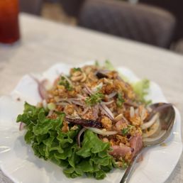 Crispy Rice "nam Khao" Crispy Rice "nam Khao"