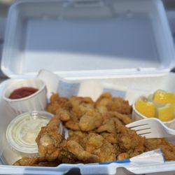 Shibley's Soft & Hard Ice Cream - Fried whole belly clams