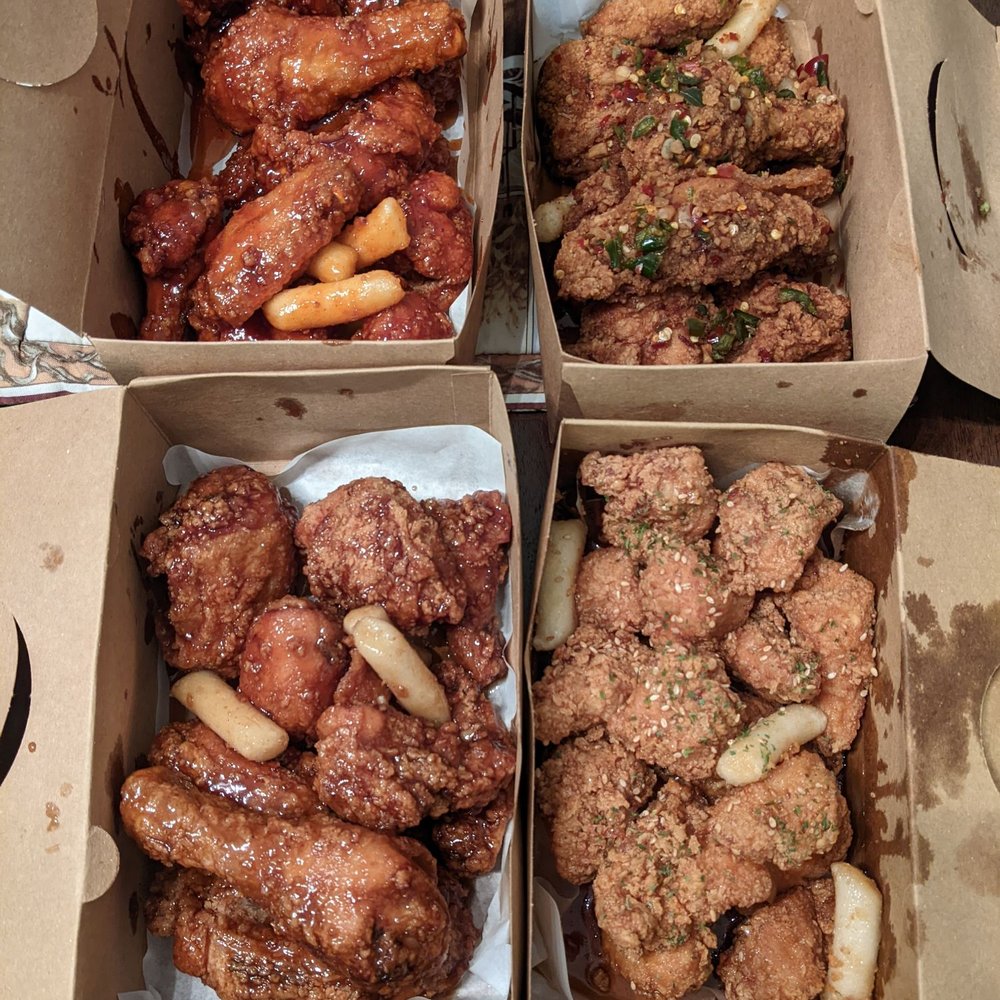 Kokoriko - Dakgangjeong ( boneless), Korean Original Yangnyeom, Kkanpuggi. - Chicken Wings Near Me - Edmonton, Alberta