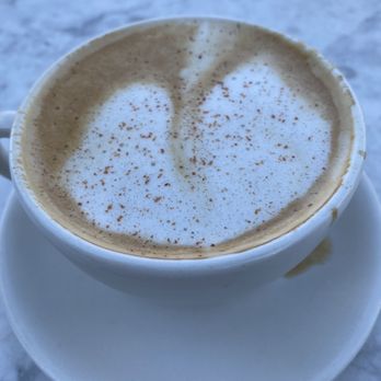 True Food Kitchen - Cinnamon latte with oat milk. - Vegetarian Near Me - Pasadena, California True Food Kitchen - Cinnamon latte with oat milk. - Vegetarian Near Me - Pasadena, California