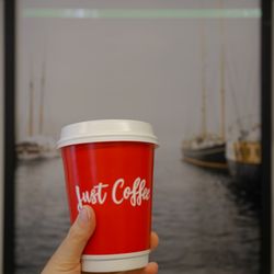 Just Coffee - Flat white with Oatly