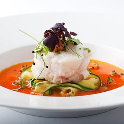 British and European Modern Cuisine at Podium Restaurant and Bar