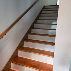 Unique Home Services - He was able to find a creative solution to redo my carpeted stairs