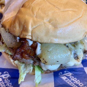 Pappas Burger - Mushroom Swiss Burger - Burgers Near Me - Houston, Texas