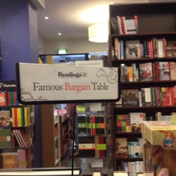 Readings - A bargain table, I guess.