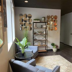 Inspire Specialty Rehab - Lobby entrance from the back parking lot.