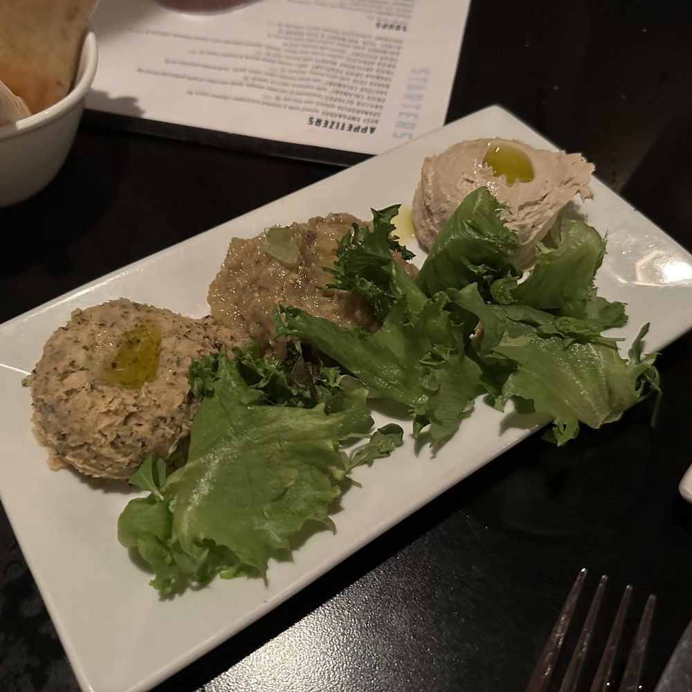 Demi's - Dips and Spreads (Hummus, Melitzanosalata, White Bean Dip) - Mediterranean Near Me - Richmond, Virginia