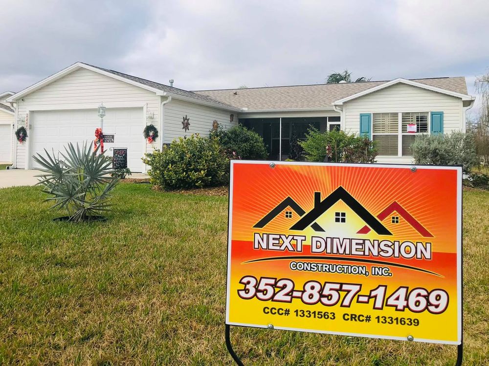 Slide of Next Dimension Construction