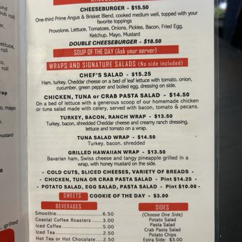 Craig's Place Cafe & Deli - Menu - Cafes Near Me - Santee, South Carolina