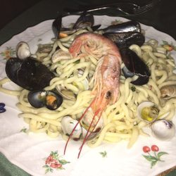 La Badiaccia - Pasta mit Meeresfrüchten
