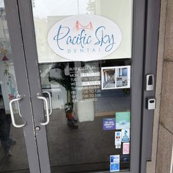 Pacific Sky Dental - Main door