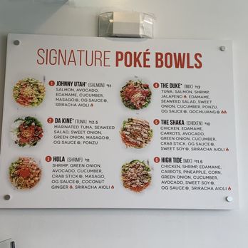 Poke Bros - Signature menu - Hawaiian Near Me - Frankfort, Illinois Poke Bros - Signature menu - Hawaiian Near Me - Frankfort, Illinois