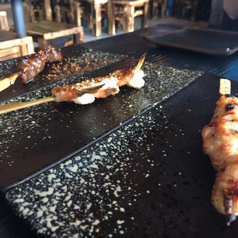 Yokushi Robata - Small skewers but cheap! And yummy! - Poke Near Me - Houston, Texas