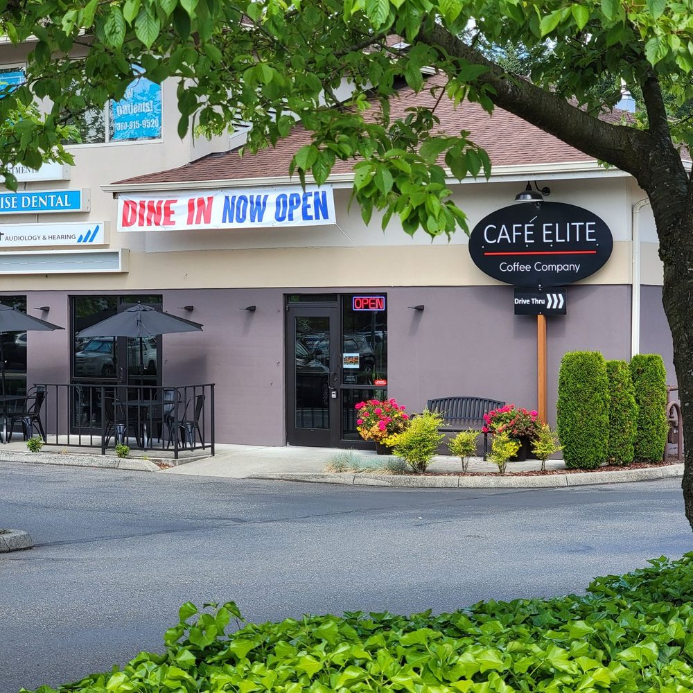 Cafe Elite - Entrance - Coffee & Tea Near Me - Lacey, Washington Cafe Elite - Entrance - Coffee & Tea Near Me - Lacey, Washington