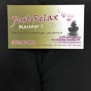 Just Relax Massage and Spa - Massage Near Me - Spring Hill, Florida