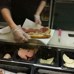 Subway - Decided to try the corned beef special.