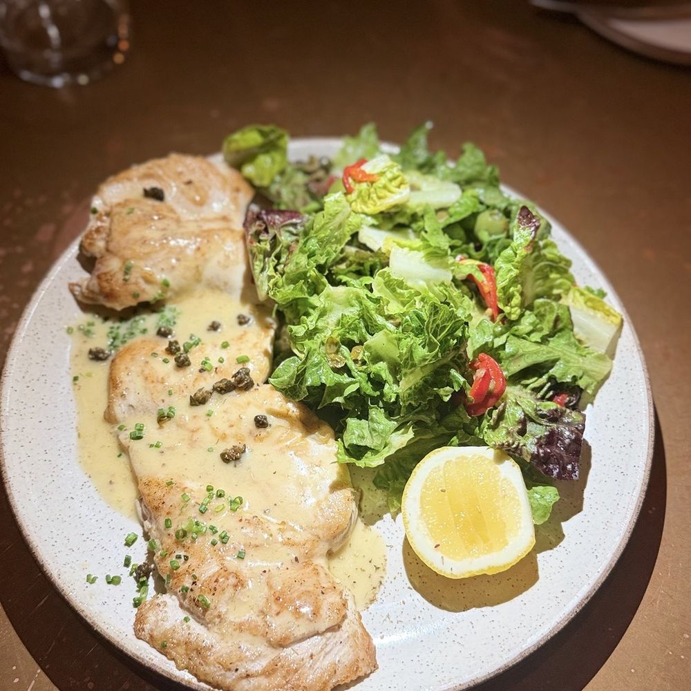 Valentina - Chicken Paillard: 10/10 - Seafood Near Me - Encinitas, California Valentina - Chicken Paillard: 10/10 - Seafood Near Me - Encinitas, California