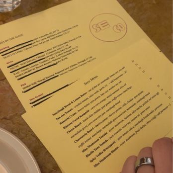 Seco - menu as of 1/18/26 - Wine Bars Near Me - Los Angeles, California