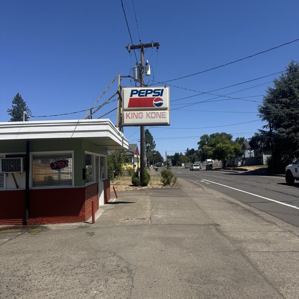 King Kone - Evidently, this place first opened in 1954. - Burgers Near Me - Albany, Oregon King Kone - Evidently, this place first opened in 1954. - Burgers Near Me - Albany, Oregon