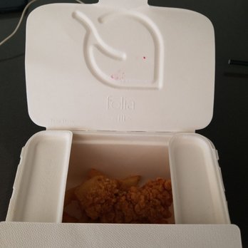 Nelson's - Pink residue inside the take out box didn't come from our chicken fingers and fries - Seafood Near Me - Rancho Palos Verdes, California