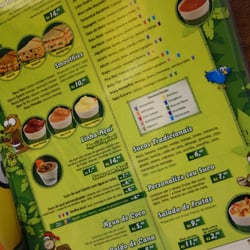 Tropical Banana - Menu