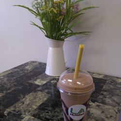 L/A Nutrition - They make absolutely amazing shakes and teas. My new favorite flavor is Jamocha Macchiato! Deliciously decadent and zero guilt.