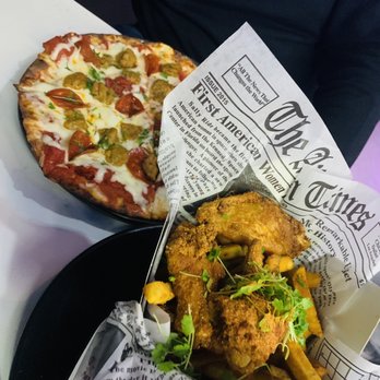 BLK SWAN - Chicken box and the pizza - New American Near Me - Baltimore, Maryland BLK SWAN - Chicken box and the pizza - New American Near Me - Baltimore, Maryland