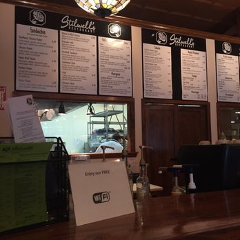 Stilwell's Restaurant - menus on the wall - Coffee & Tea Near Me - De Queen, Arkansas