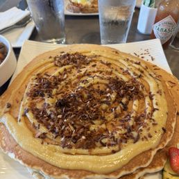 Banana chantily pancakes Banana chantily pancakes