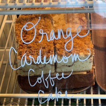 Uptown Eats - Orange Cardamom Coffee Cake - Cafes Near Me - St. Petersburg, Florida