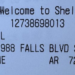 Flash Market - Store information at top of cash register receipt